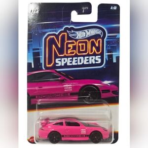 Hot Wheels Neon Speeders Pink Porsche